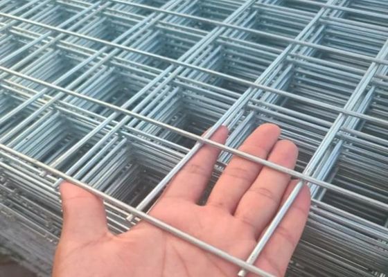 8 Gauge Galvanized Welded Wire Mesh Panels For Durable Temporary Fencing