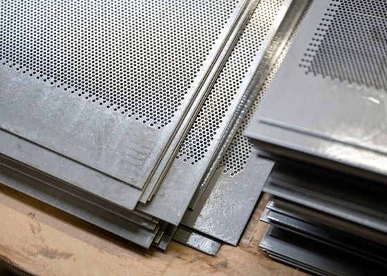 Customization Punched Steel Plate Puching Metal Sheet with Different Holes and Panel Sizes