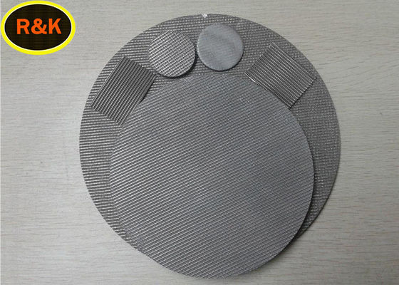 Various Shapes Sintered Wire Mesh High Mechanical Strength For Washing Oil