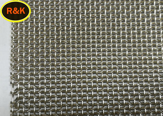 Multi Strand Architectural Wire Mesh Perforated For Staircases Isolation Screen
