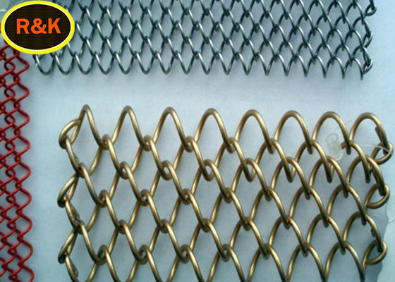 Multi Colors Construction Wire Mesh , Wire Mesh For Restaurants