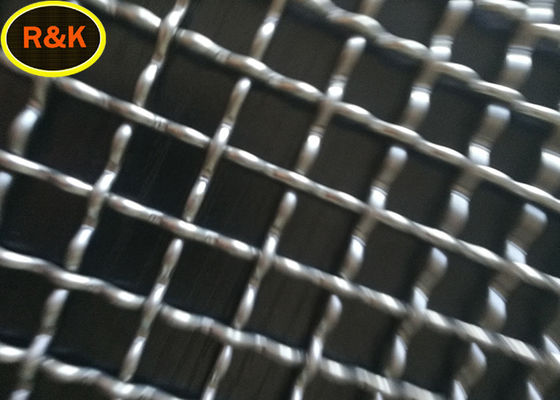 Easy Use Crimped Wire Mesh Flexibility Alkali Resisting Strong Structure