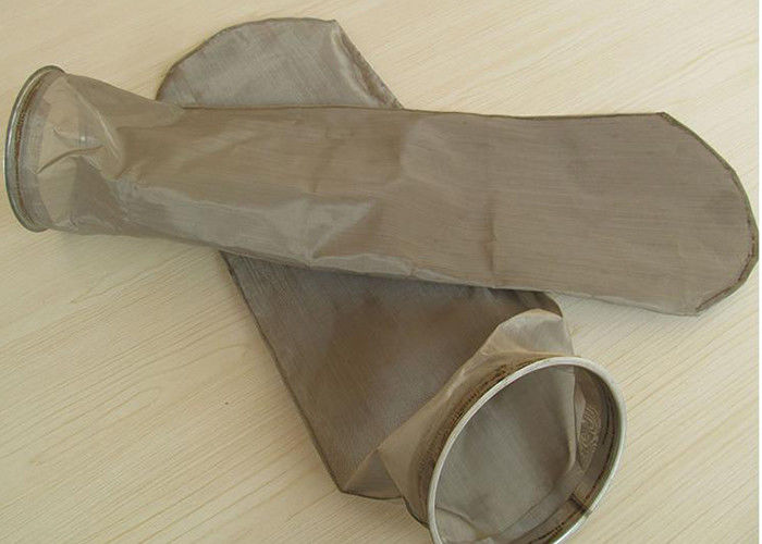 100 Mesh Food Grade Mesh Bags , Pocket Mesh Strainer Bag High