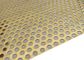 Brass Filter Screen Mesh with Perforated Technic and High Strength