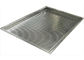 Food Grade BBQ Woven Stainless Steel Wire Mesh Trays , Mesh Baking Tray