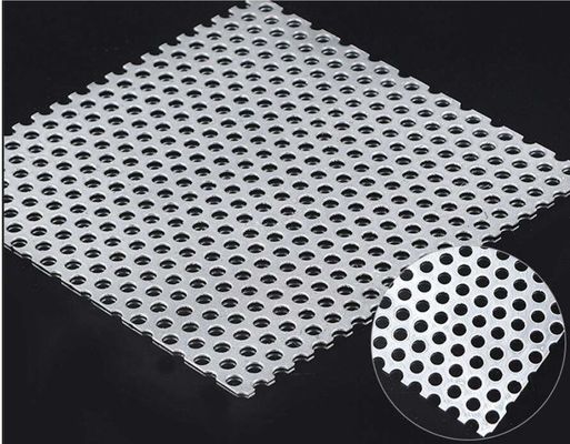0.1mm-10mm Round Hole Perforated Metal Sheet