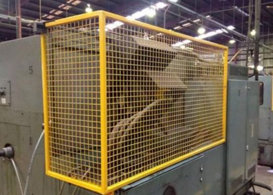 1m 1.2m Heavy Duty Welded Wire Mesh , Machines Facility Guarding Wire Mesh