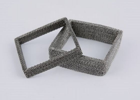 ISO14001 EMI RFI Knitted Copper Wire Mesh SS Compressed Knitted Mesh Gasket