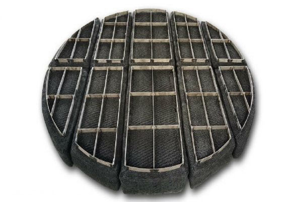 High Temperature Resistant Lightweight Titanium Mesh Demister with High Strength for Industrial Filtration