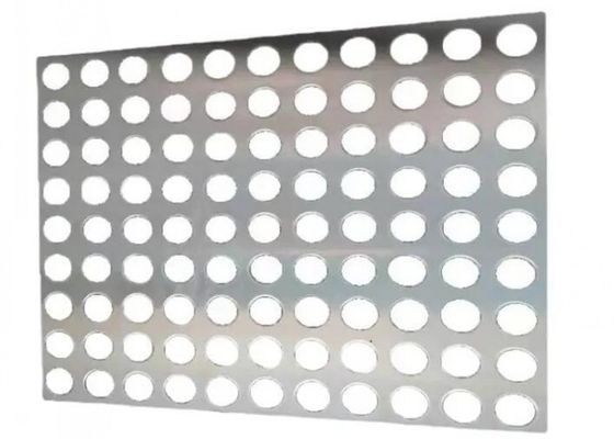 SS304 Stainless Steel Perforated Mesh Sheet with 0.2 - 100 mm Hole Diameter for Heat Dissipation and Ventilation
