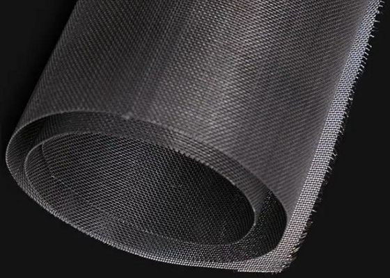 High Carbon Steel Woven Wire Screen With Width 0.2-2.5m Length 25m To 30.5m