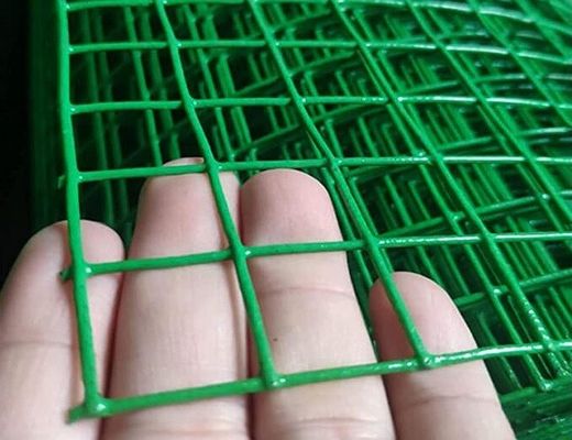 25mm Pvc Welded Wire Mesh Protection Of Plants Gardens Pets Vegetables