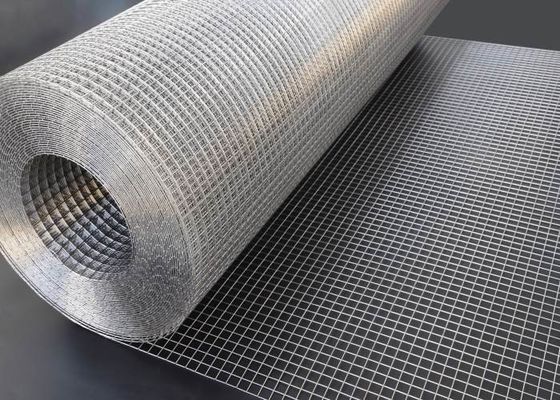 Stainless Steel Welded Wire Mesh Screen Pvc Coated 0.5mm-6.0mm Plastic Film Packing