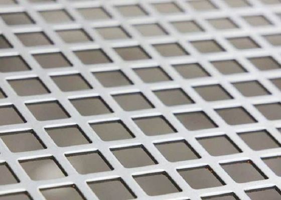 Square And Hexagonal Small Hole Mesh Sheet Stainless Steel Aisi304 Punched