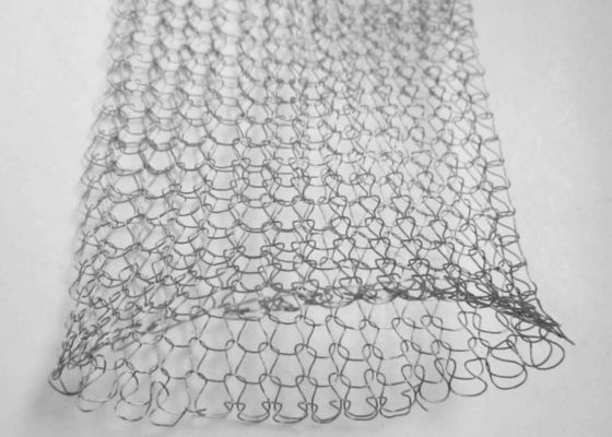 Efficient Filtration 90mm Knitted Wire Mesh In Filtration Systems