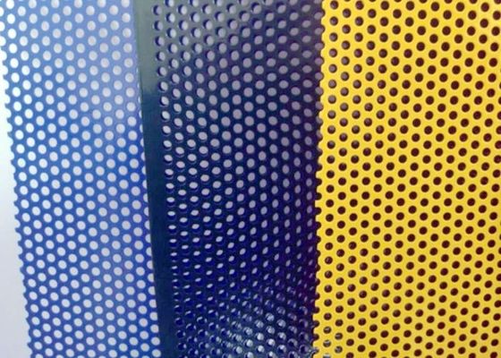 Perforated Metal Mesh with 0.8mm-100mm Hole Size and 0.5m-3.0m Length Custom Hole Shapes