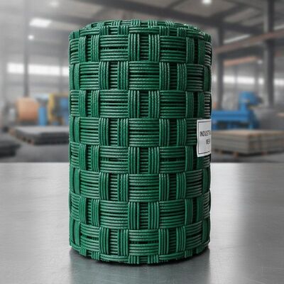 Square Or Rectangular Hole Shape Woven Wire Mesh Screen PVC Coated Surface Treatment Designed for Heavy Duty Industrial