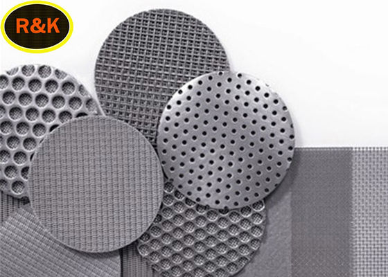 Multiple Shapes Sintered Wire Mesh Five Layer 10 Micron Filter Rating 99%