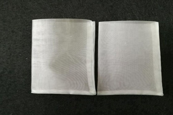 Drawstring Customized Label White Nylon Filter Bag Biodegradable And Washable