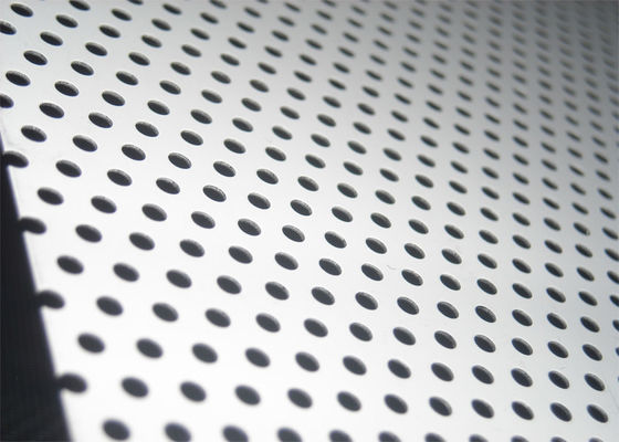 316 Round Hole 0.5m Stainless Steel Perforated Plate