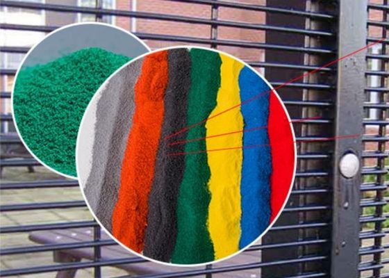 358 Anti Climb Wire Mesh with 13x75mm Hole Galvanised Welded Wire Mesh Panels for Security Fencing