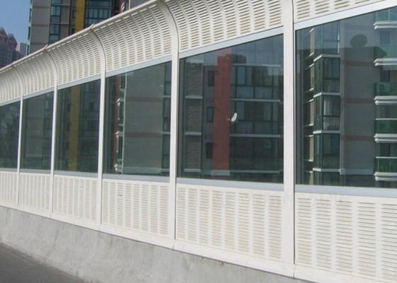 2000mm High 1000mm Length Sound Absorbing Galvanized Steel Perforated Sheet for Highway Viaduct Light Rail