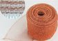 High Strength Copper Knitted Wire Mesh 0.3m-1.2m Wide Alkali Resistance