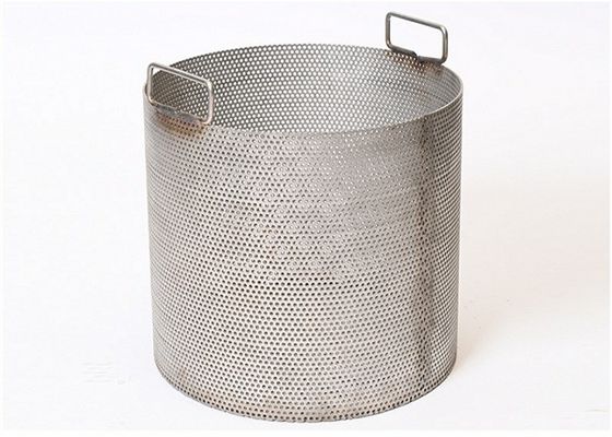 Plain Weave Basket Strainer Screen For Industrial Filtration