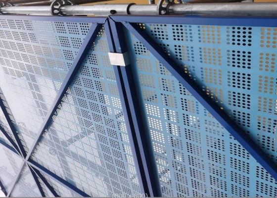 1.2*1.8m Exterior Wall Punched Metal Sheet Climbing Frame with 5mm, 6mm, 8mm Wire Diameter and 0.4mm, 0.5mm, 0.6mm Sheet Thickness