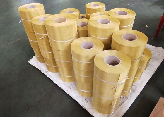 Fine Twilled Weave Brass Woven Wire Mesh for Abrasion Resistant Clay and Powder Filtration