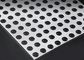 Round Hole Square Pitch Stainless Steel Perforated Mesh Sheet 1.0mm R4.5 U15