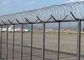 4.0m 5.2m Plastic Coated Wire Mesh Panels Airport Security Mesh Fencing Panels