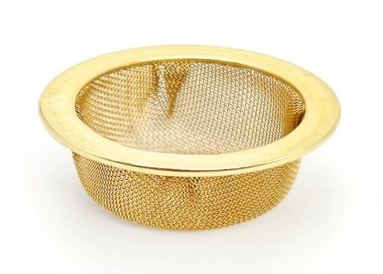 Dome Shaped Brass Filter Screen Mesh with Single Layer and Square Hole for Precise Filtration