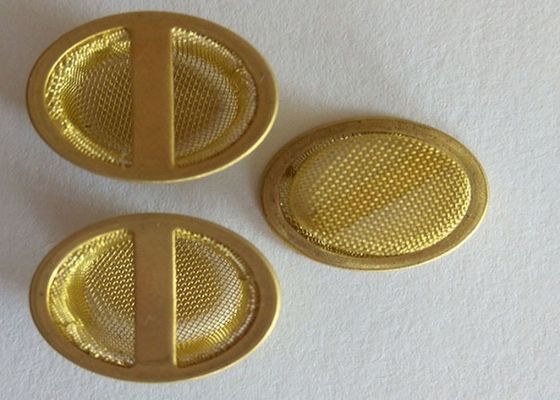 Dome Shaped Brass Filter Screen Mesh with Single Layer and Square Hole for Precise Filtration