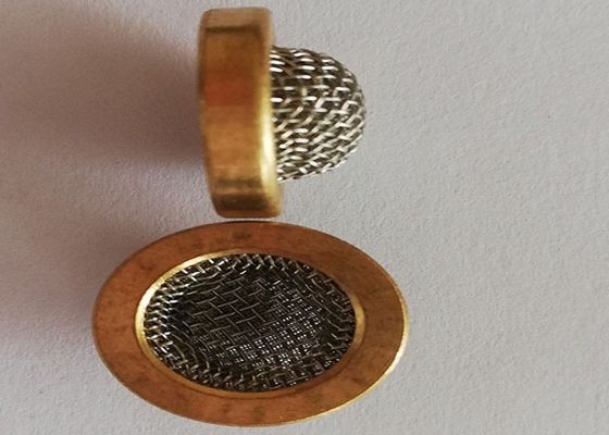 Dome Shaped Brass Filter Screen Mesh with Single Layer and Square Hole for Precise Filtration