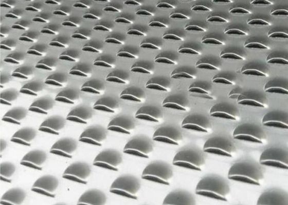 CNC Punching Perforated Metal Plate with 1-5mm Thickness Non-Skid Anti-Slip Steel Sheet