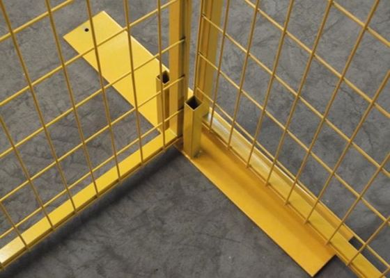 PVC Coated Welded Wire Mesh Panels for Canada Temporary Fencing with 3mm to 6mm Wire Diameter and 2m to 5.2m Length