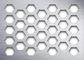 0.5mm 0.7mm Punched Metal Plate Hexagonal Perforated Sheet Metal Anti Alkali