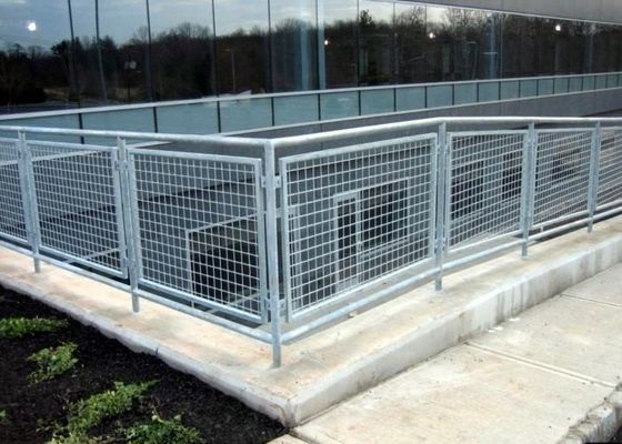 Square Openings Galvanised Anti-Rust Stainless Steel Welded Wire Mesh for Stair Railings