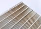 SS304 SS321 V Slot Filter Wire Mesh Wedge Wire Filter Screen For Agriculture