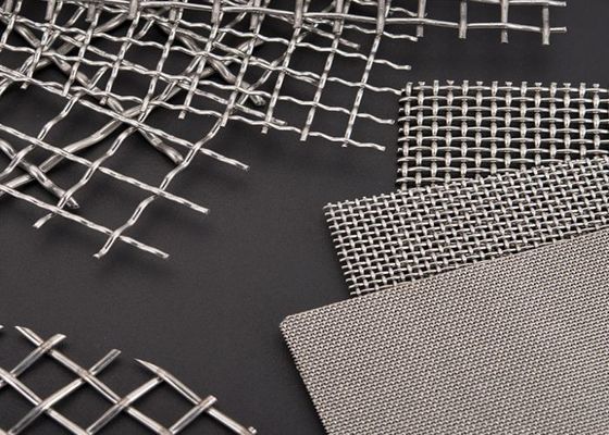 AISI316 Stainless Steel Filter Mesh with Up to 2000 mm Width and 10-120 mm Aperture for Extruder Screens
