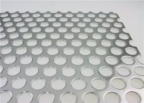 0.5mm to 6mm Decorative Perforated Aluminum Sheet with 2mm to 20mm Hole Diameter for Environmental Protection