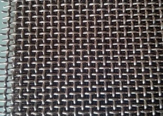 Hole Size 0.16mm To 25.4mm Woven Wire Mesh Screen Width 0.2-2.5m For Stone Crusher