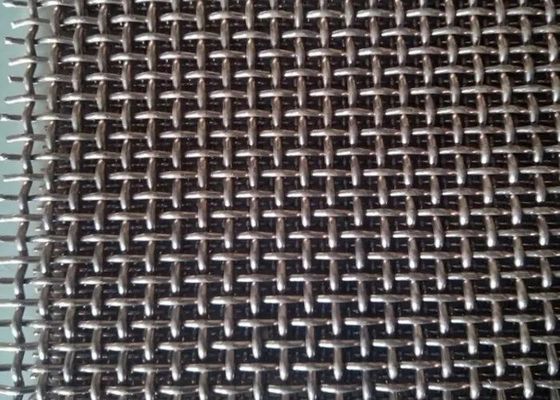 Hole Size 0.16mm To 25.4mm Woven Wire Mesh Screen Width 0.2-2.5m For Stone Crusher