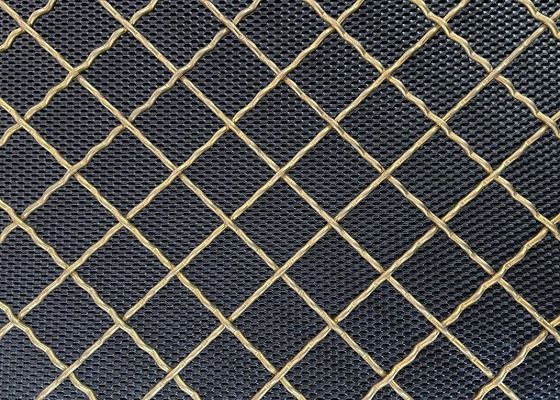 Copper Or Other Alloys Plain Weave Woven Wire Mesh Screen 50m Length