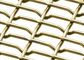 0.8mm-12.7mm Corrosion Resistant Crimp Wire Mesh Screen Silver And Black