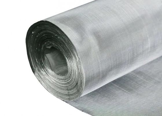 Chemical Fiber Industry 201 Stainless Steel Wire Screen Mesh Raw Edge 0.03m-6.5m Width