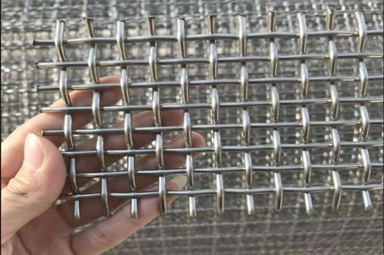 4mm Heat Resistance 202 Stainless Steel Wire Mesh Screen For High Temperature