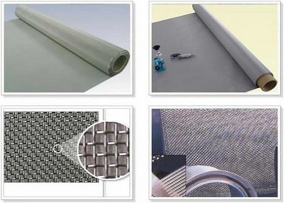 316 Stainless Steel Wire Mesh Screen with 0.03-50.8mm Mesh Size and 0.02mm-5mm Wire Diameter for Electroplating Industry