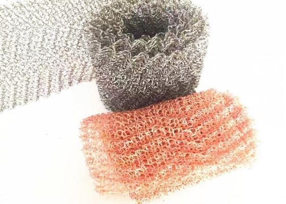 316L Knitted Stainless Steel Mesh Corrosion Resistant